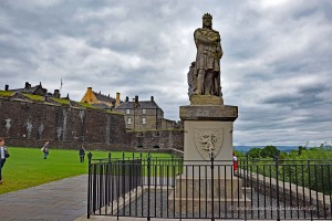 Robert the Bruce vor Stirling Castle
