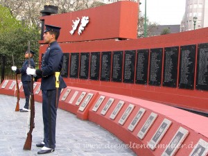 Denkmal an den Falklandkrieg
