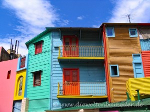 Farbenfrohe Caminito in La Boca