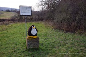Pingu auf dem Dreiländereck