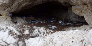 Müllentsorgung in der Natur