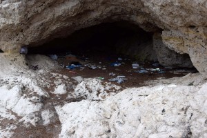 Höhle in der Jurassic Coast