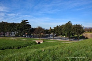 Wall in Lucca