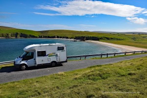 Womo auf Shetland