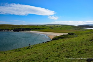 Bucht auf der Insel Unst