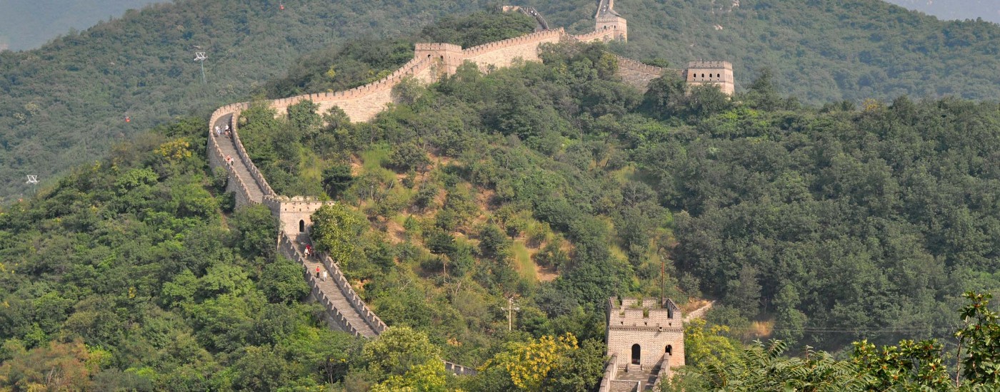 Great Wall of China in Mutianyu