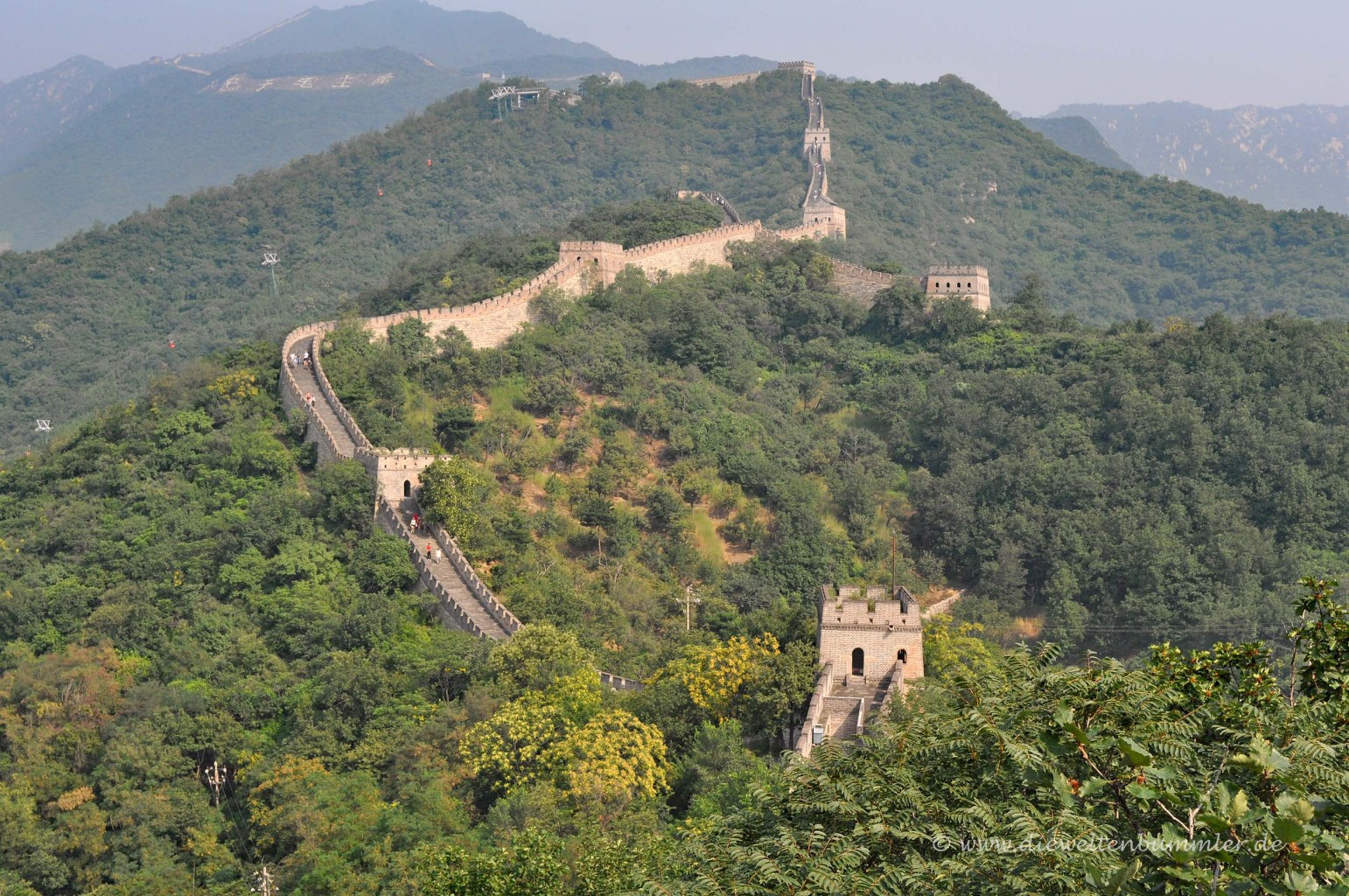 Great Wall of China in Mutianyu