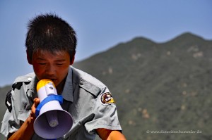 In Badaling werden die Touristenströme gelenkt