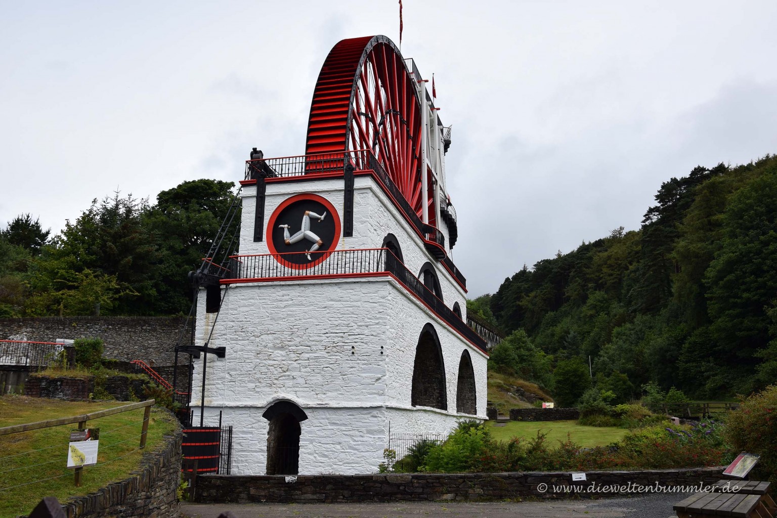 Laxey Wheel Die Weltenbummler