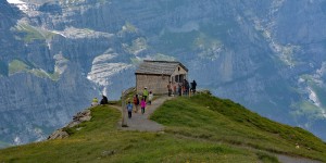 Wanderung auf dem Eiger Walk