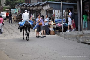 Souvenirstände in Mutianyu