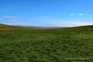 Unendliche Weite auf den Shetland-Inseln