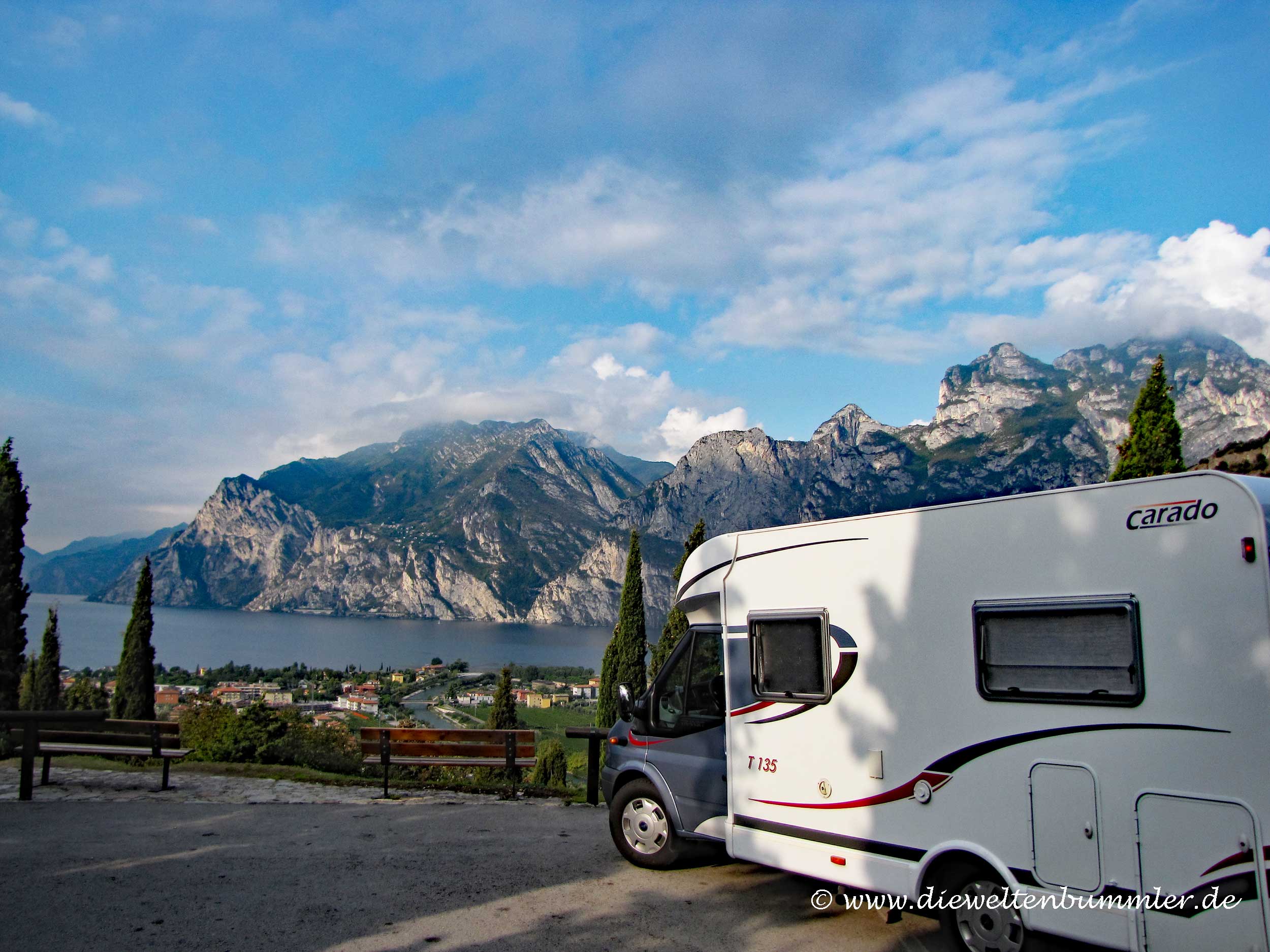 Mit dem Wohnmobil zum Gardasee