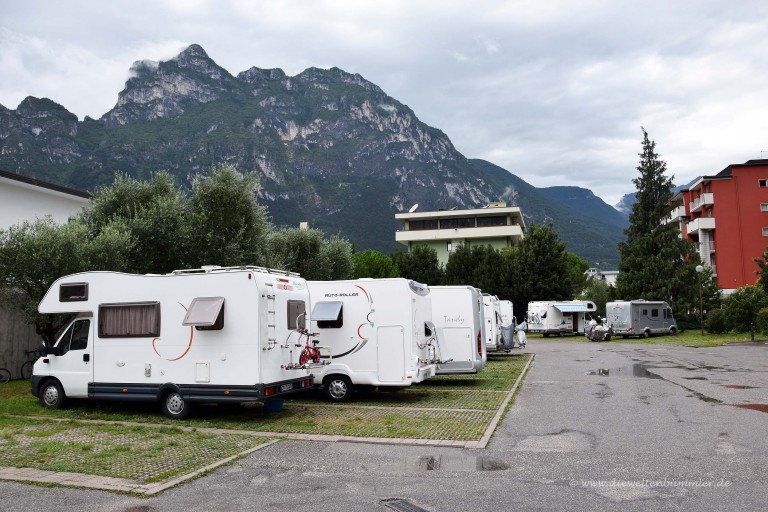 Mit dem Wohnmobil zum Gardasee Die