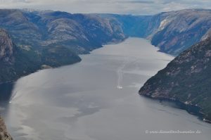 Ausblick über den Lysefjord