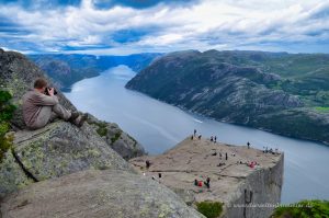 Michael Moll an Preikestolen