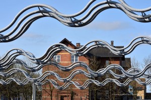 Kunst auf dem Parkplatz