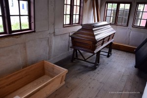 Sargschreinerei im Freilichtmuseum