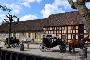Kutschen im Freilichtmuseum