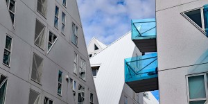 Modernes Wohnen im Eisberg von Aarhus