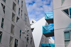 Modernes Wohnen im Eisberg von Aarhus