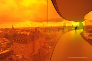 Innerhalb des Panorama-Rundgangs