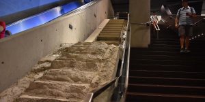 Originale Treppe vom WTC