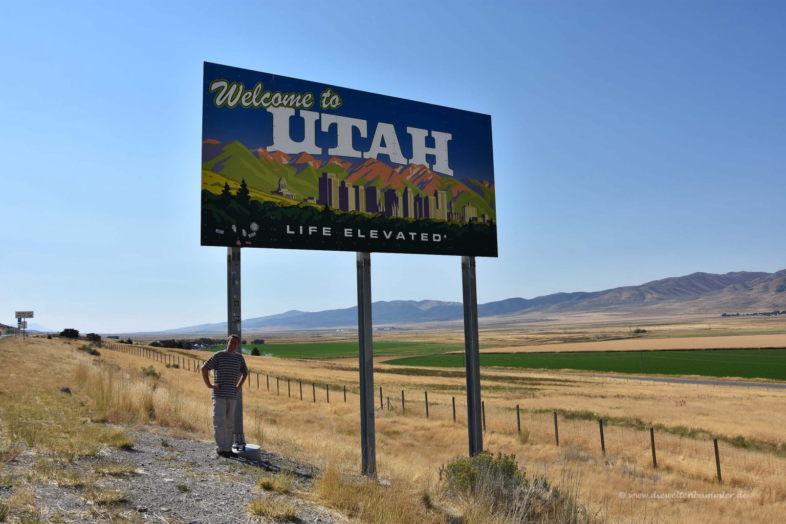 Staatsgrenze zu Utah