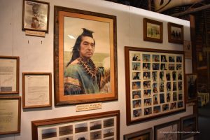 Ausstellung über Indianer