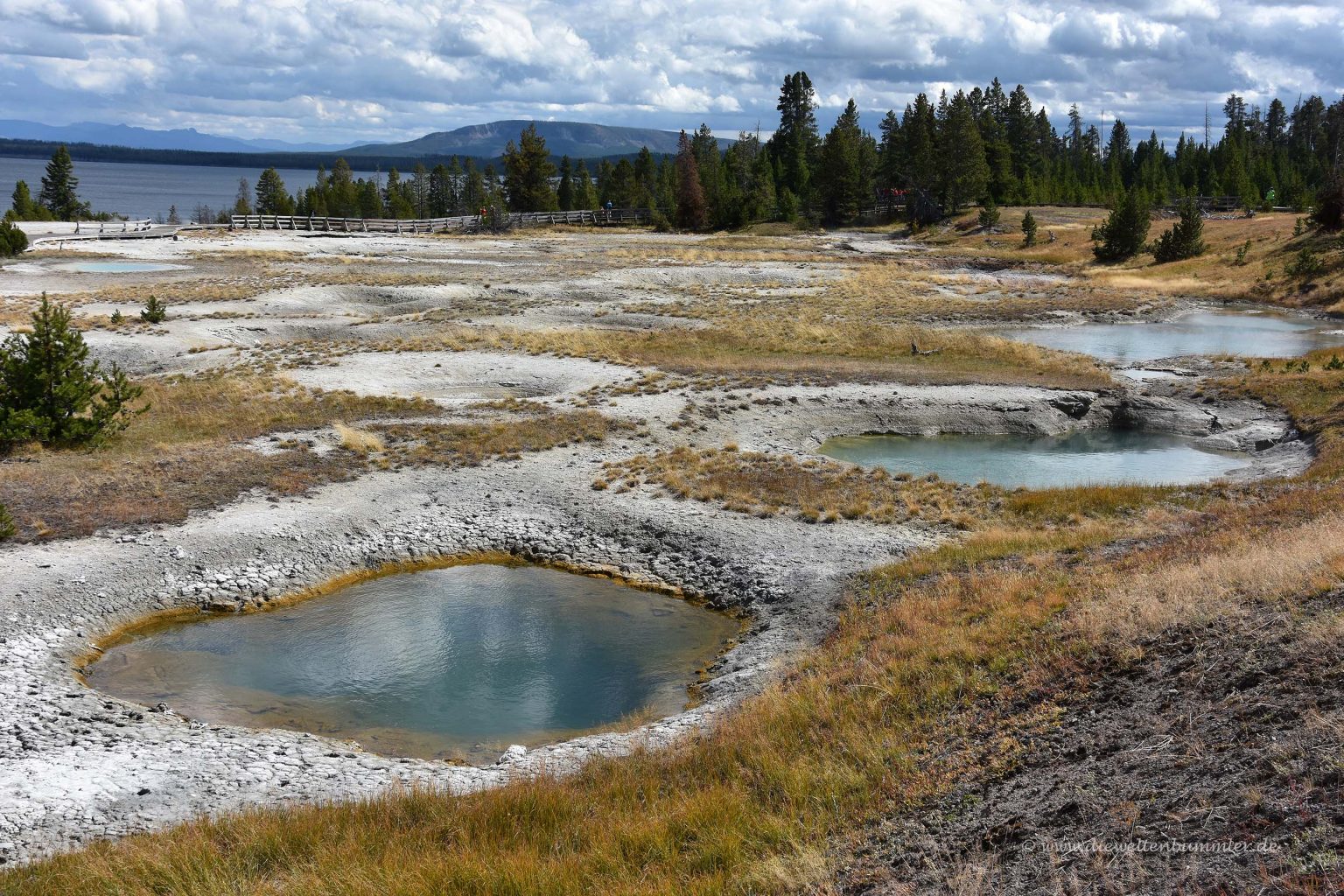 Geysirlandschaft im Yellowstone