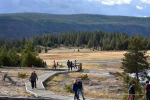 Wanderweg durch den Nationalpark