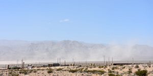 Sandsturm vor Las Vegas