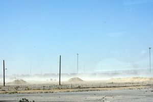 Sandsturm vor Las Vegas