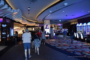 Durchgänge zwischen Hotel und Casino