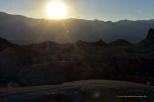 Sonnenuntergang im Nationalpark