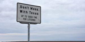 Do not mess with Texas