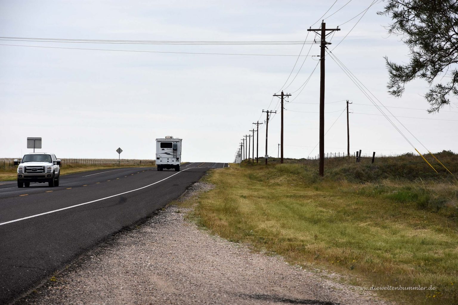 Straße in Texas