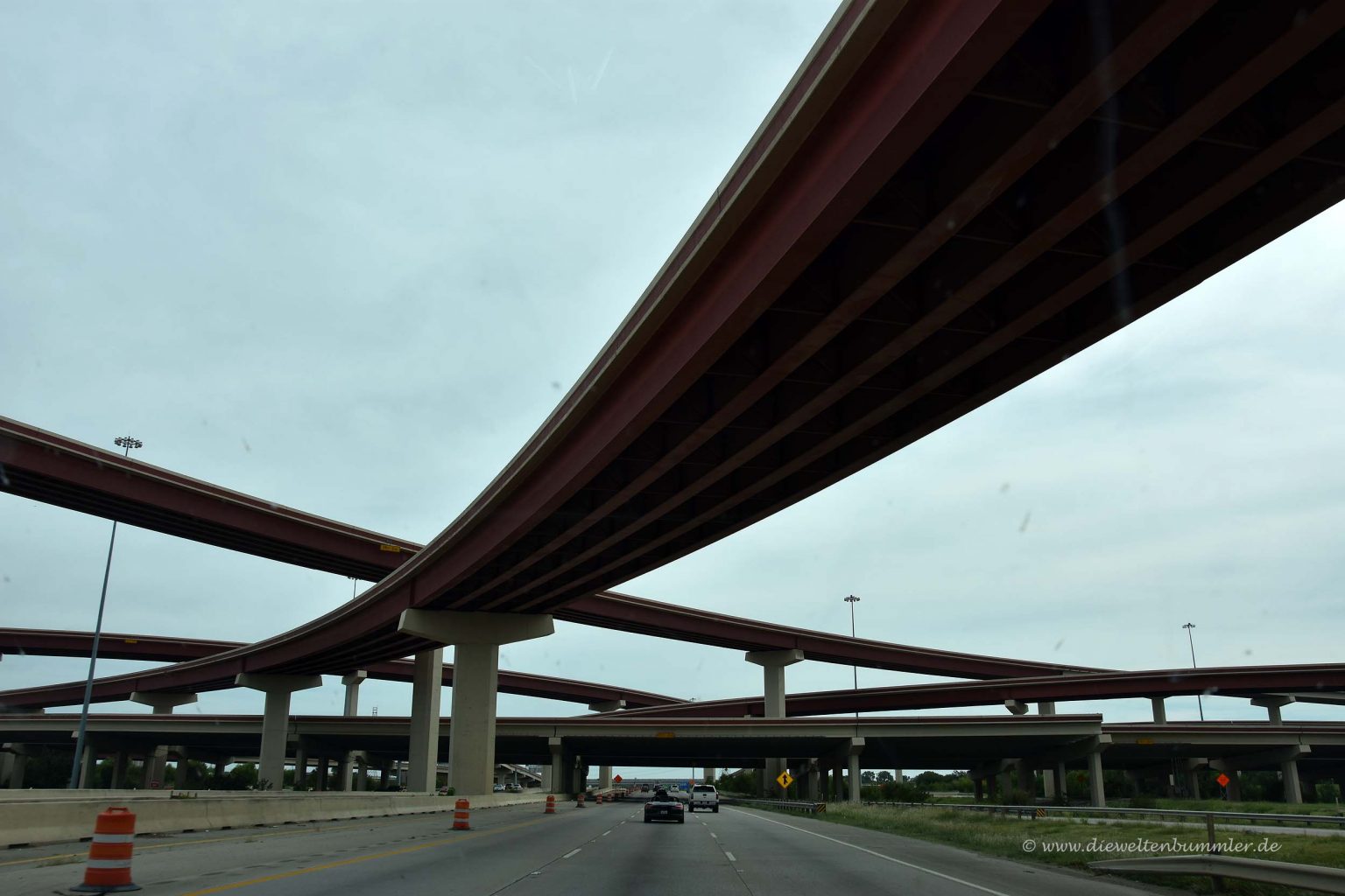 Hochstraßen in Dallas