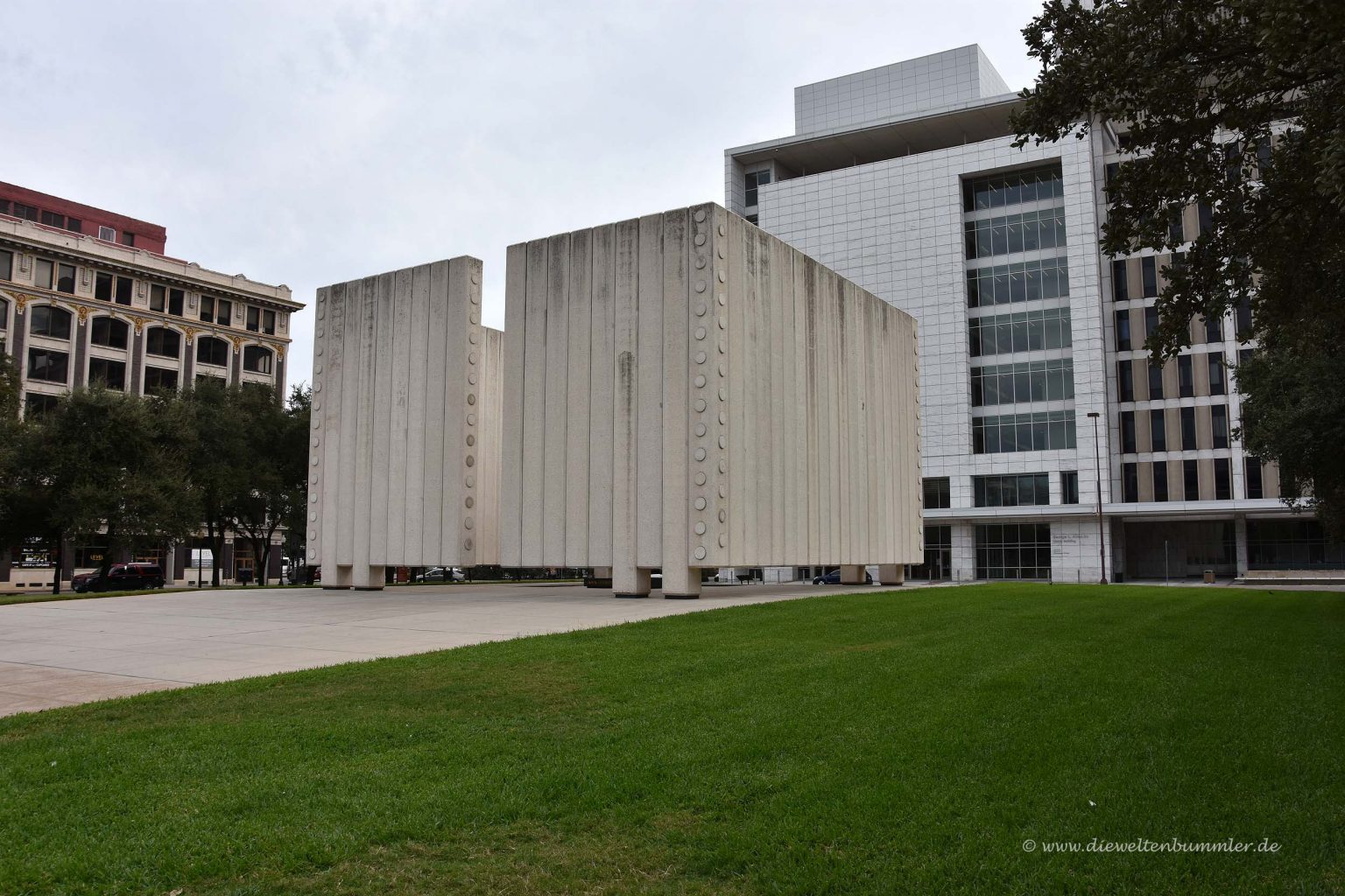 Kennedy-Denkmal in Dallas