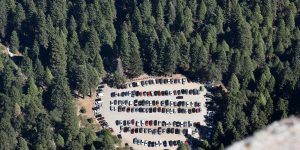 Parkplatz im Yosemite Park
