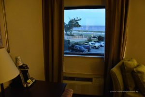 Hotelzimmer mit Blick auf den Golf von Mexiko