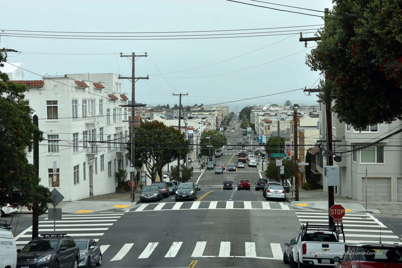 Straßen von San Francisco Die Weltenbummler Straßen von San Francisco Die Weltenbummler