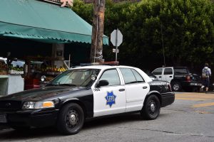 Polizeiwagen in den USA