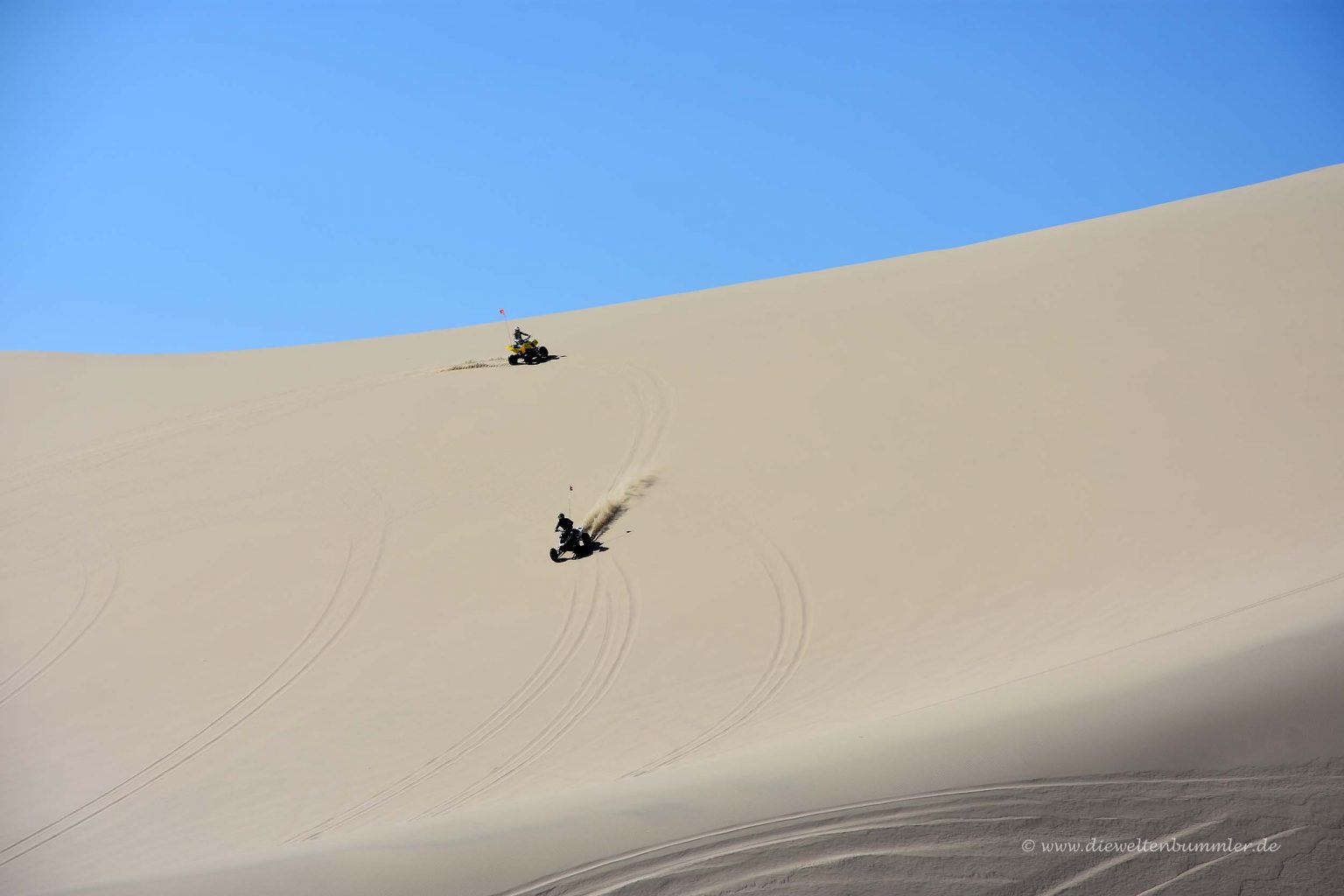 Quad fahren in der Wüste