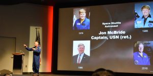 Astronaut Jon Mc Bride