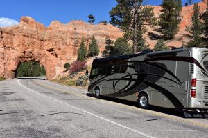 Wohnmobil im Red Canyon