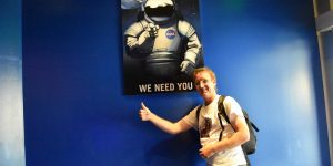 Ich bewerbe mich als Astronaut