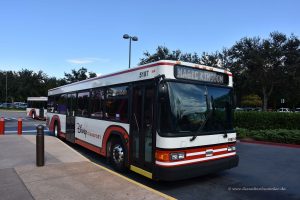 Shuttlebus zu den Parks