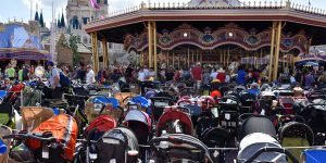 Kinderwagen im Disneyworld