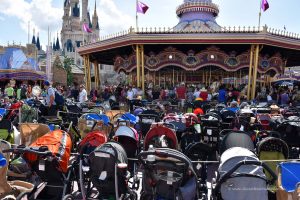 Kinderwagen im Disneyworld